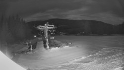 Horní část sjezdovky Skiareálu Ramzová