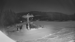 Horní část sjezdovky Skiareálu Ramzová