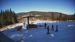 Horní část sjezdovky Skiareálu Ramzová