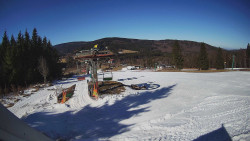 Horní část sjezdovky Skiareálu Ramzová