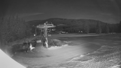 Horní část sjezdovky Skiareálu Ramzová