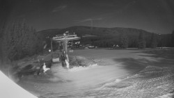 Horní část sjezdovky Skiareálu Ramzová