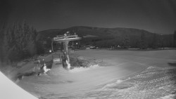 Horní část sjezdovky Skiareálu Ramzová