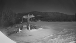 Horní část sjezdovky Skiareálu Ramzová