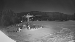 Horní část sjezdovky Skiareálu Ramzová