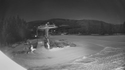 Horní část sjezdovky Skiareálu Ramzová