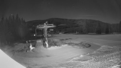 Horní část sjezdovky Skiareálu Ramzová