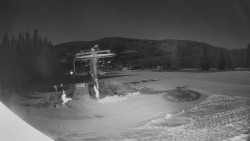 Horní část sjezdovky Skiareálu Ramzová