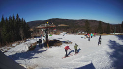 Horní část sjezdovky Skiareálu Ramzová