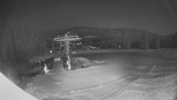 Horní část sjezdovky Skiareálu Ramzová