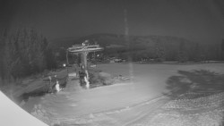 Horní část sjezdovky Skiareálu Ramzová