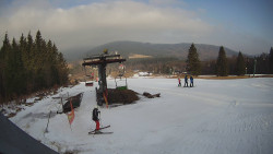 Horní část sjezdovky Skiareálu Ramzová