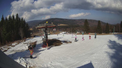 Horní část sjezdovky Skiareálu Ramzová