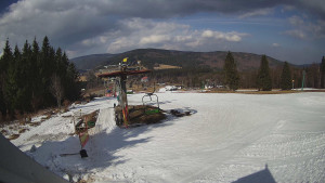 Horské atrakce Ramzová - Horní část sjezdovky Skiareálu Ramzová - 4.3.2026 v 12:30