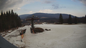 Horské atrakce Ramzová - Horní část sjezdovky Skiareálu Ramzová - 4.3.2026 v 13:30