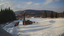 Horní část sjezdovky Skiareálu Ramzová