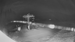 Horní část sjezdovky Skiareálu Ramzová