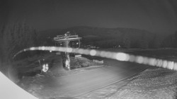 Horní část sjezdovky Skiareálu Ramzová