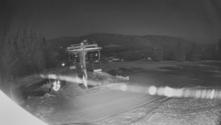 Horní část sjezdovky Skiareálu Ramzová