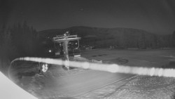 Horní část sjezdovky Skiareálu Ramzová