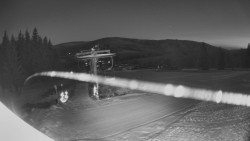 Horní část sjezdovky Skiareálu Ramzová