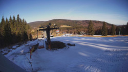 Horní část sjezdovky Skiareálu Ramzová