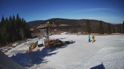 Horní část sjezdovky Skiareálu Ramzová