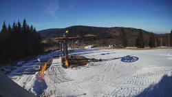 Horní část sjezdovky Skiareálu Ramzová