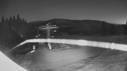 Horní část sjezdovky Skiareálu Ramzová