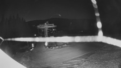 Horní část sjezdovky Skiareálu Ramzová