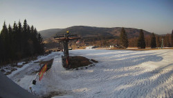 Horní část sjezdovky Skiareálu Ramzová