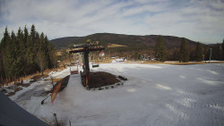 Horní část sjezdovky Skiareálu Ramzová