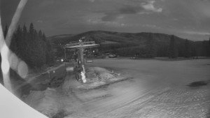 Horské atrakce Ramzová - Horní část sjezdovky Skiareálu Ramzová - 10.3.2026 v 05:30