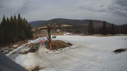 Horní část sjezdovky Skiareálu Ramzová