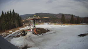 Horské atrakce Ramzová - Horní část sjezdovky Skiareálu Ramzová - 10.3.2026 v 10:30