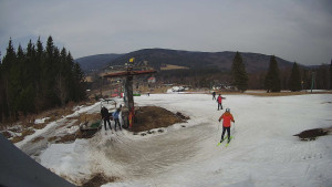 Horské atrakce Ramzová - Horní část sjezdovky Skiareálu Ramzová - 10.3.2026 v 12:00