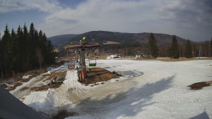 Horské atrakce Ramzová - Horní část sjezdovky Skiareálu Ramzová - 10.3.2026 v 13:30