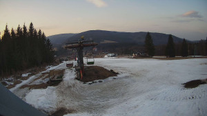 Horské atrakce Ramzová - Horní část sjezdovky Skiareálu Ramzová - 10.3.2026 v 17:30