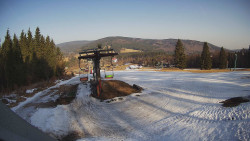 Horní část sjezdovky Skiareálu Ramzová