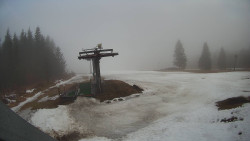 Horní část sjezdovky Skiareálu Ramzová