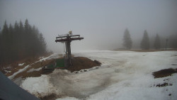 Horní část sjezdovky Skiareálu Ramzová