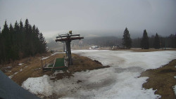 Horní část sjezdovky Skiareálu Ramzová