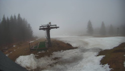 Horní část sjezdovky Skiareálu Ramzová