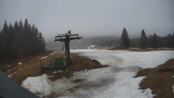 Horní část sjezdovky Skiareálu Ramzová