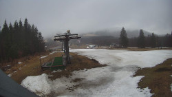 Horní část sjezdovky Skiareálu Ramzová