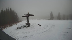 Horní část sjezdovky Skiareálu Ramzová