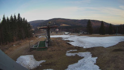 Horní část sjezdovky Skiareálu Ramzová