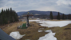 Horní část sjezdovky Skiareálu Ramzová