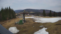 Horní část sjezdovky Skiareálu Ramzová