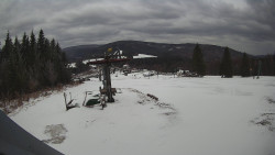 Horní část sjezdovky Skiareálu Ramzová